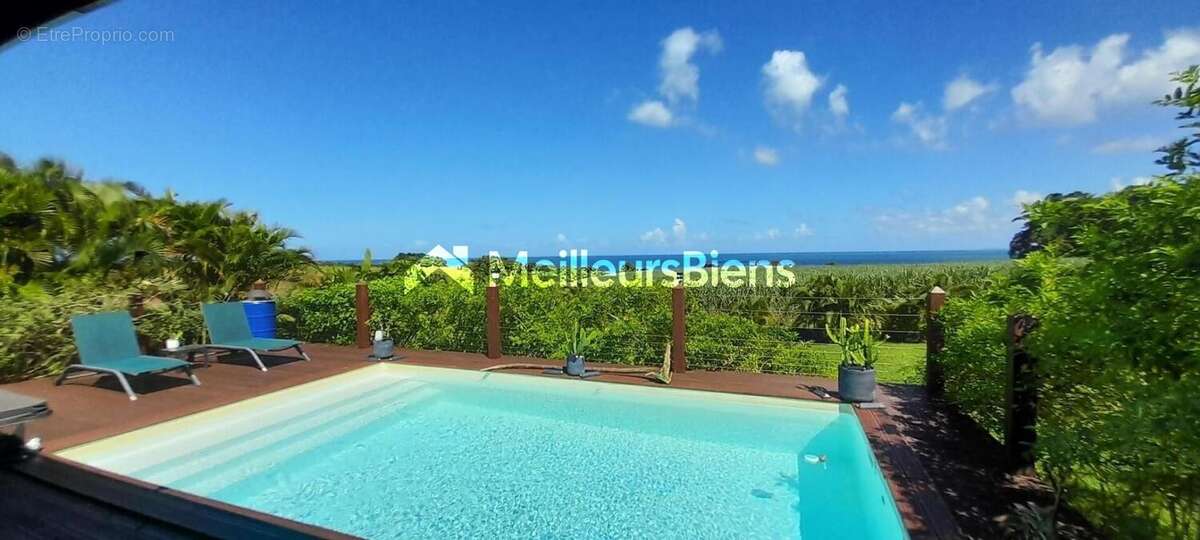 Villa en bois VUE MER avec 3 chambres, un bureau, piscine, jacuzzi - photo 5