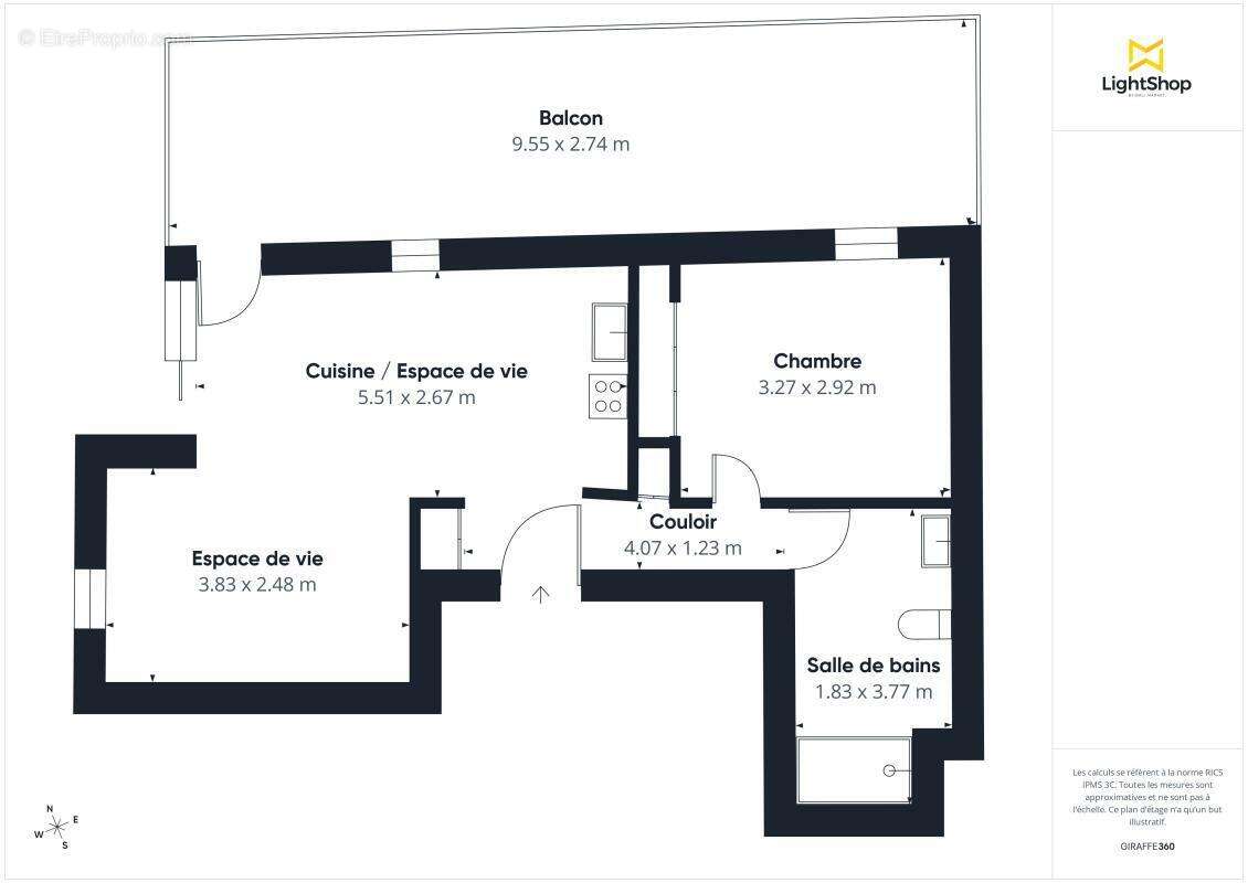 Appartement à BORDEAUX