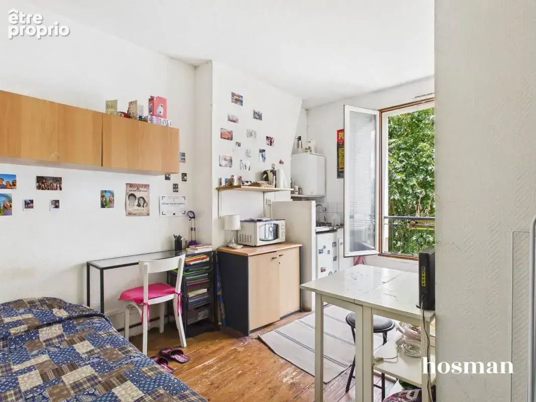 Studio 1 pièce 11 m² - Rue Saint-Maur, Paris - photo 2