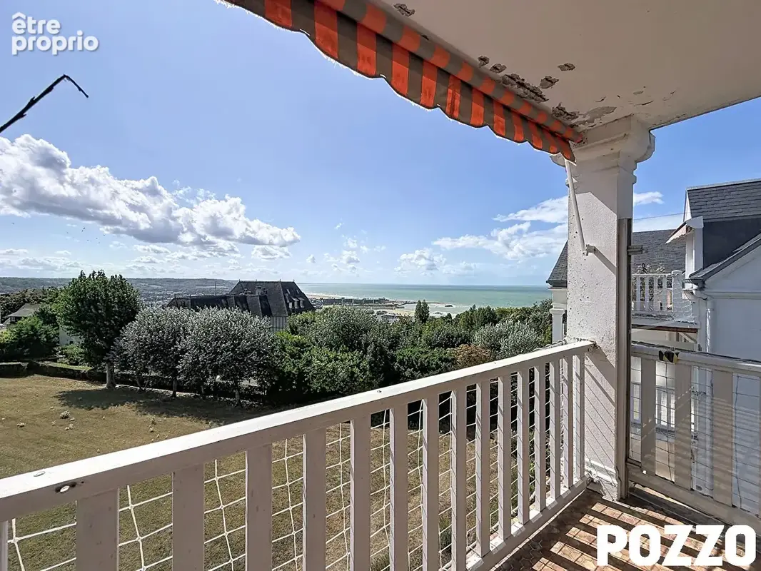 Trouville-sur-Mer Bel appartement traversant avec balcon, vue mer et parking - photo 9