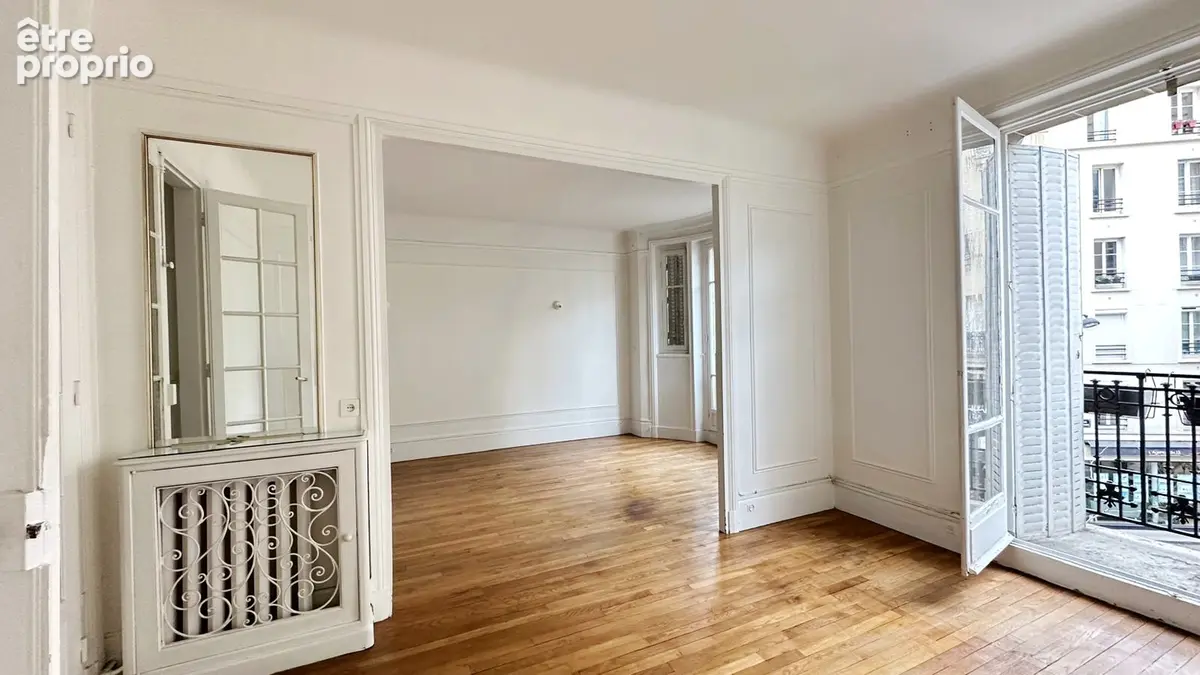 Exclusivité paris xv commerce/emile zola  appartement familial 73,24 m²  étage noble avec ascenseur - photo 3