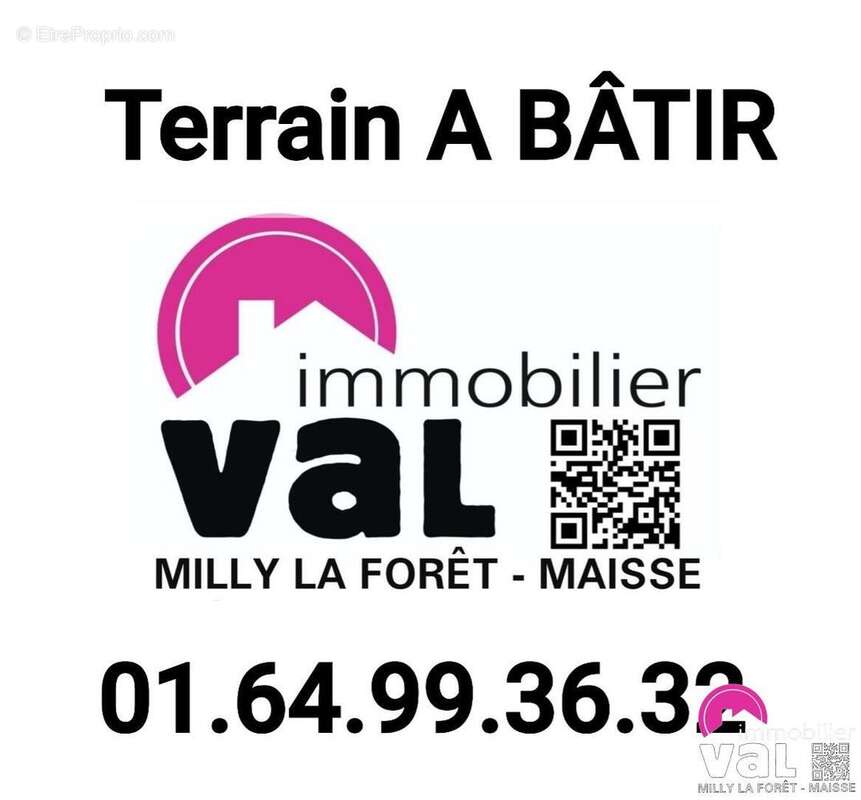 Terrain à MILLY-LA-FORET