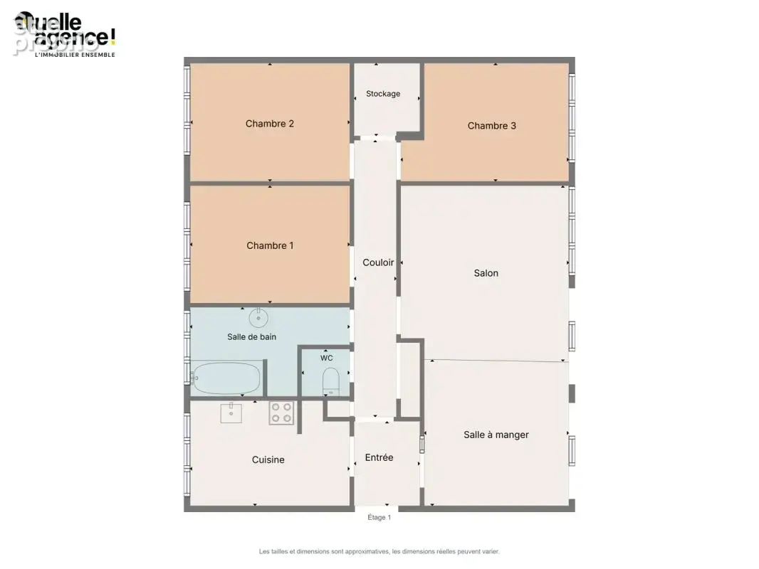 BREST Rive Gauche - Appartement de 96m² - 3 chambres et balcon - photo 10