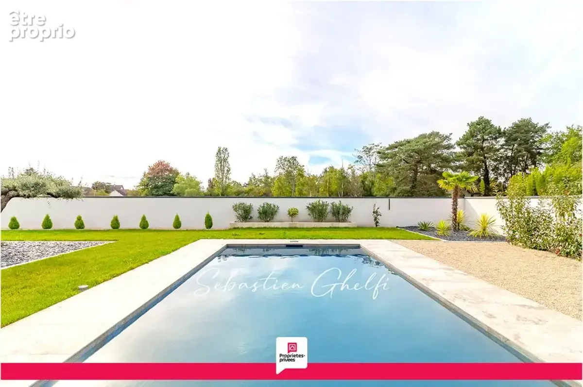 belle maison contemporaine avec 5 chambres-piscine-grand garage - photo 3