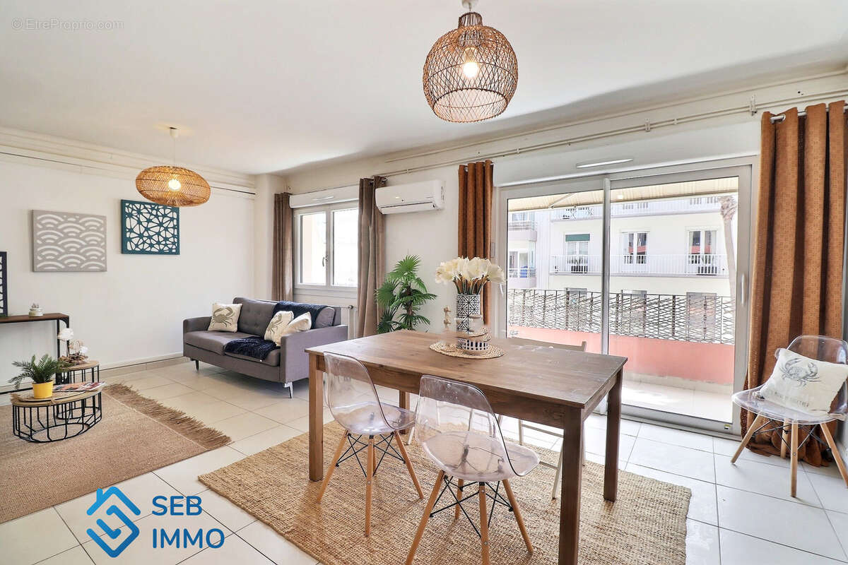 Appartement 4 pièces de 97m2 vue mer au 2ème étage à CANET EN ROUSSILLON (secteur recherché) - photo 3