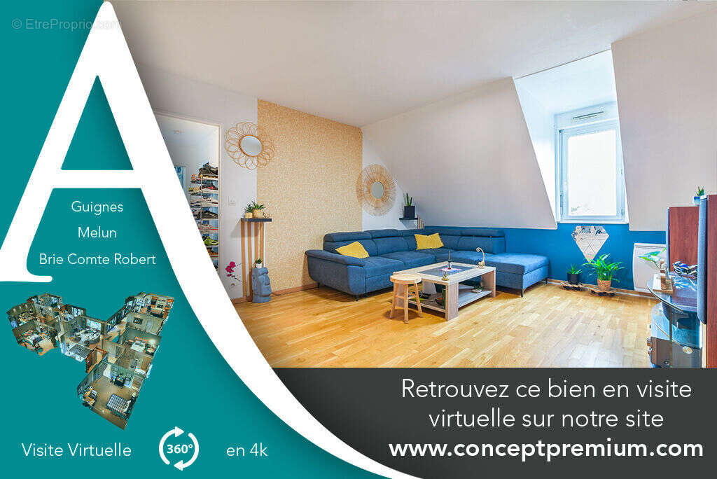 Appartement à BRIE-COMTE-ROBERT