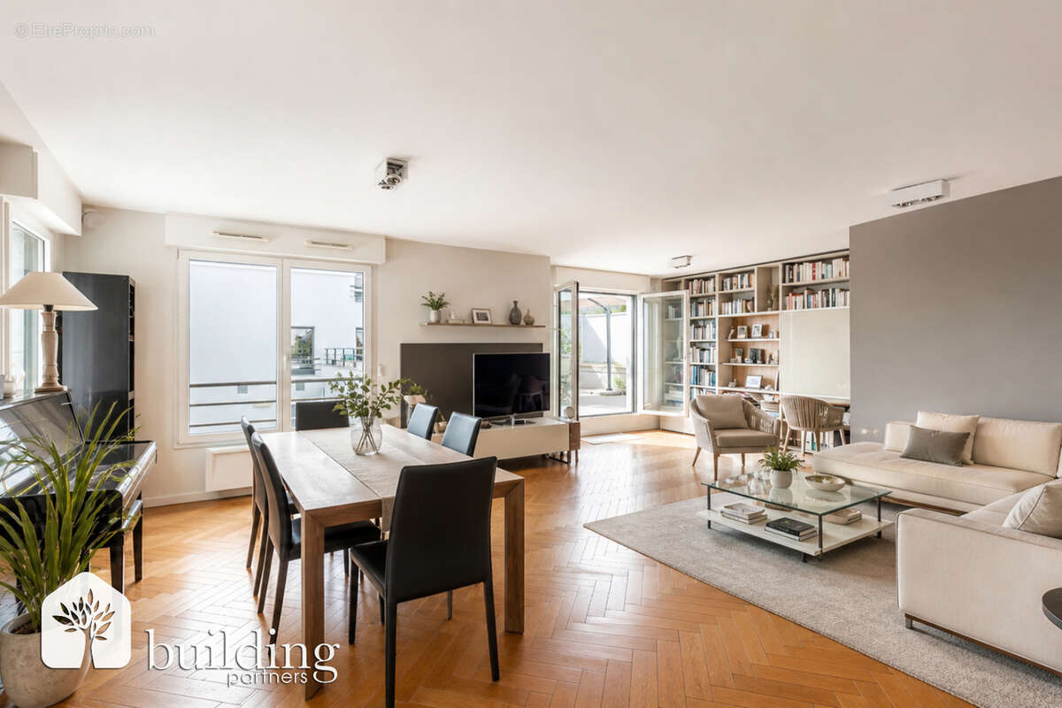 Bécon Courbevoie - Appartement 5 pièces 120 m² avec terrasses - photo 5
