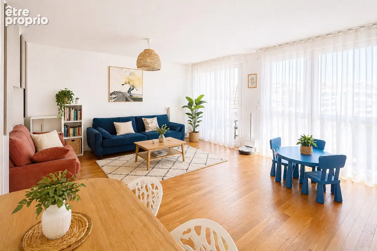 Appartement Ivry Sur Seine 5 pièce(s) 100 m2 - photo 2
