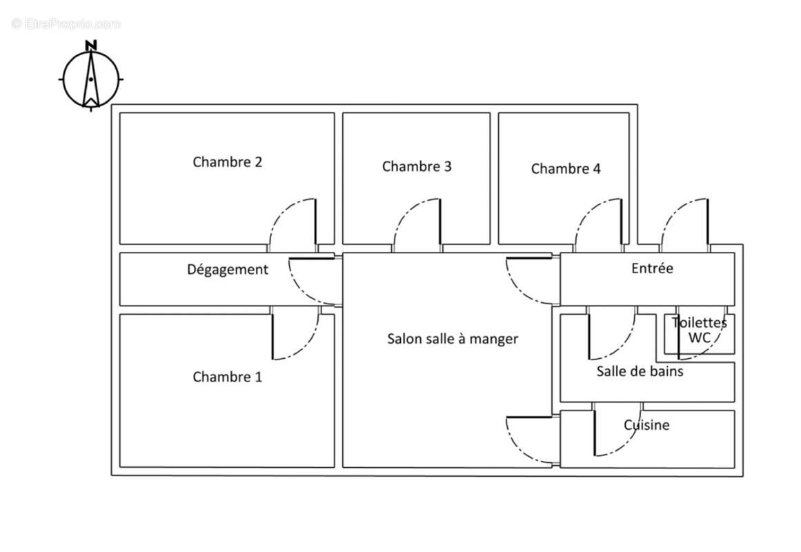 Appartement à QUIMPER