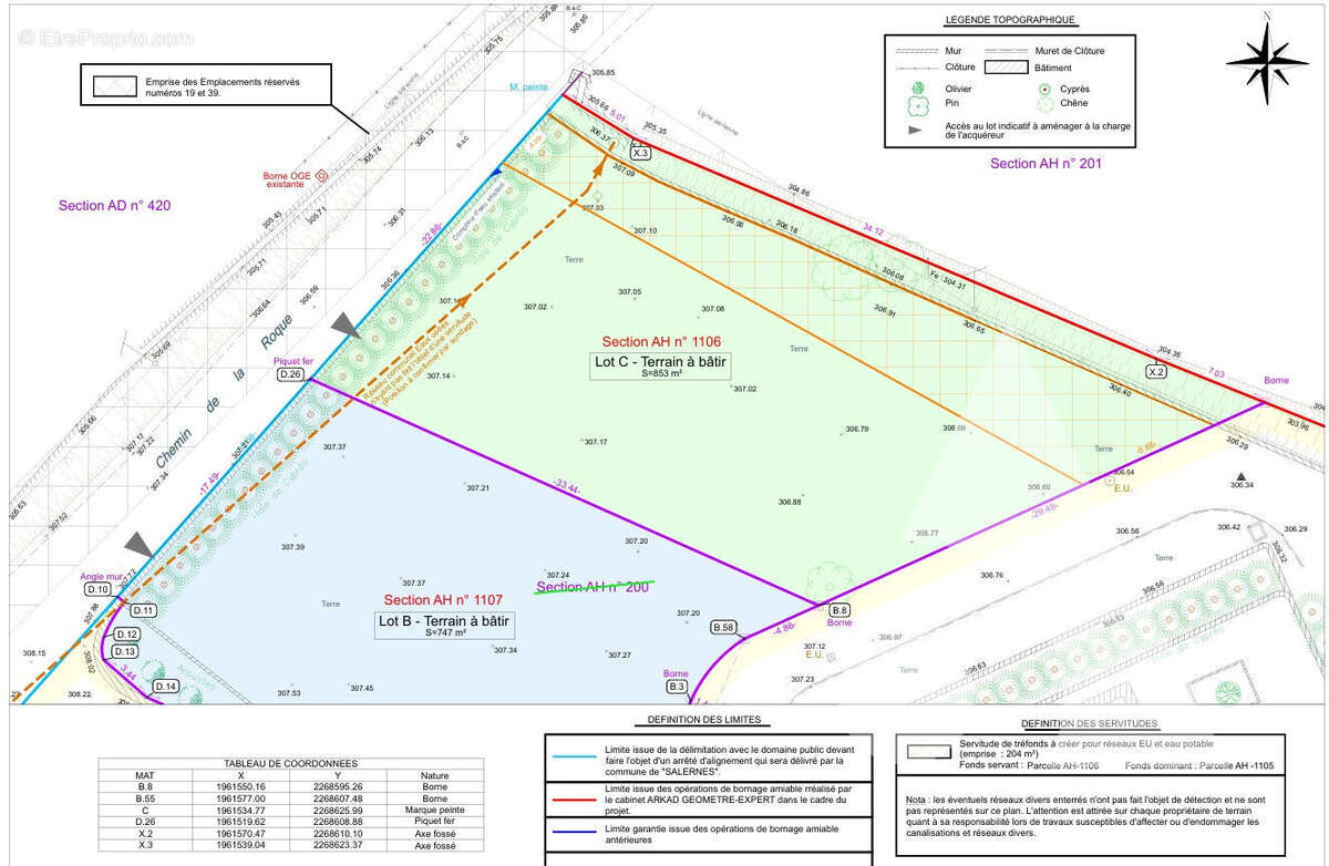 Terrain viabilisé de 853m² le défend PERMIS accepté et purgé pour une villa de 103m² - photo 12