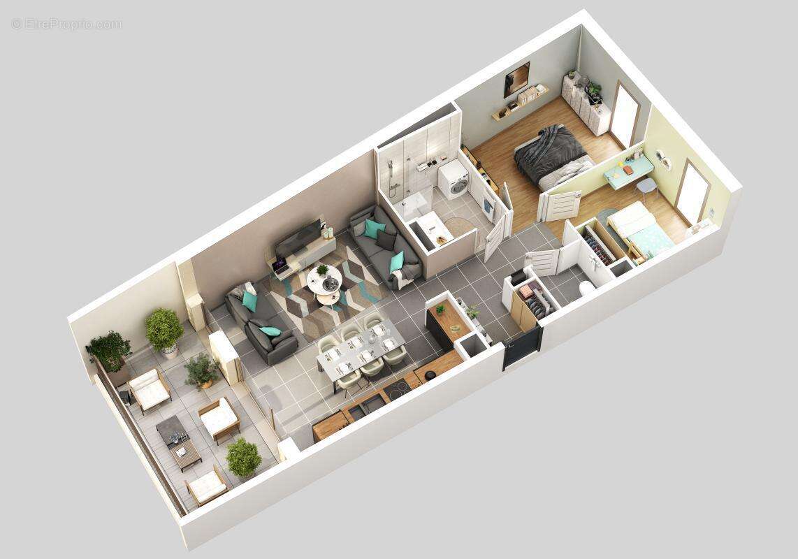 Appartement à BEAUMONT-LES-VALENCE