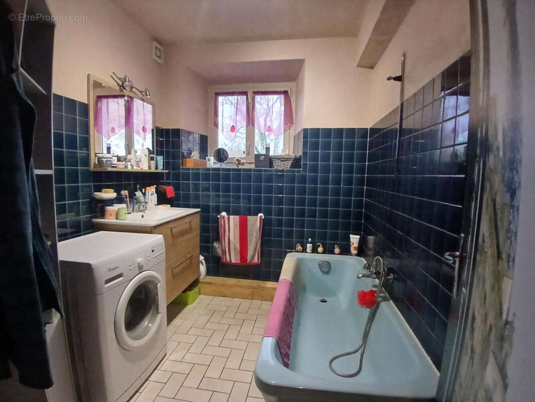 Downstairs bath - Maison à BUSSIERE-GALANT