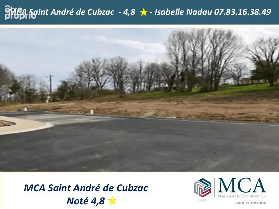 Terrain 826 m² à Maransin  - photo 2