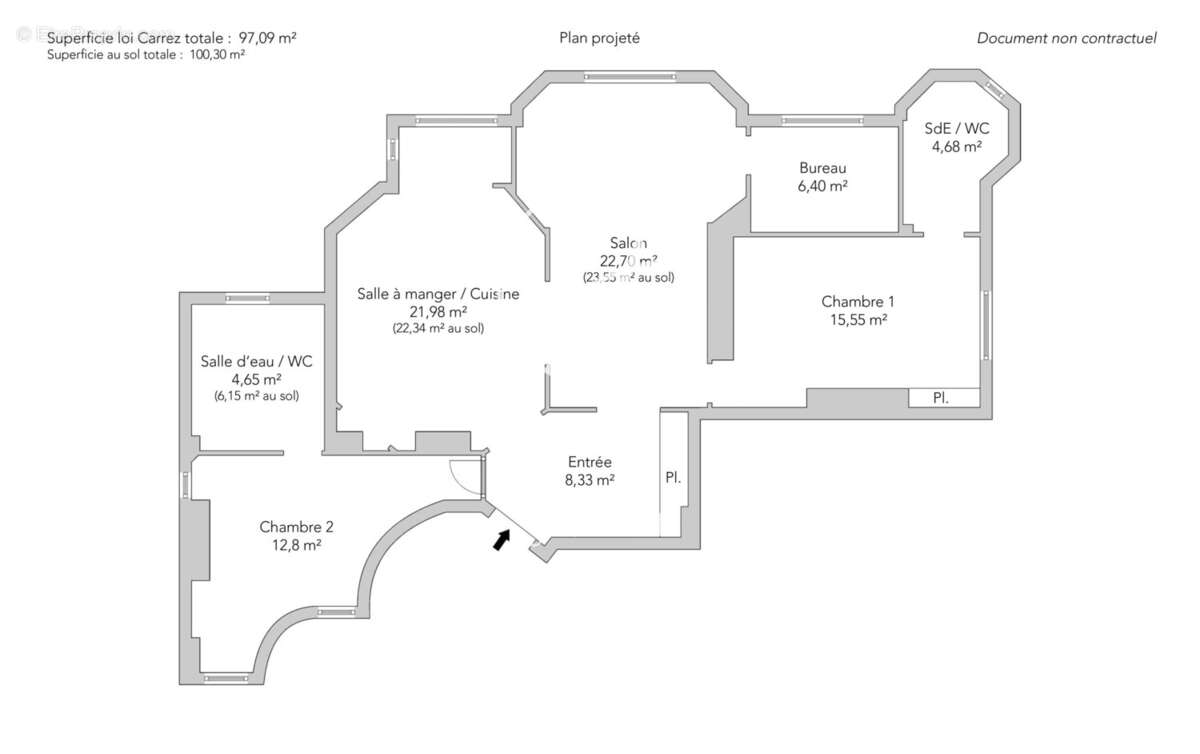 Appartement à PARIS-16E