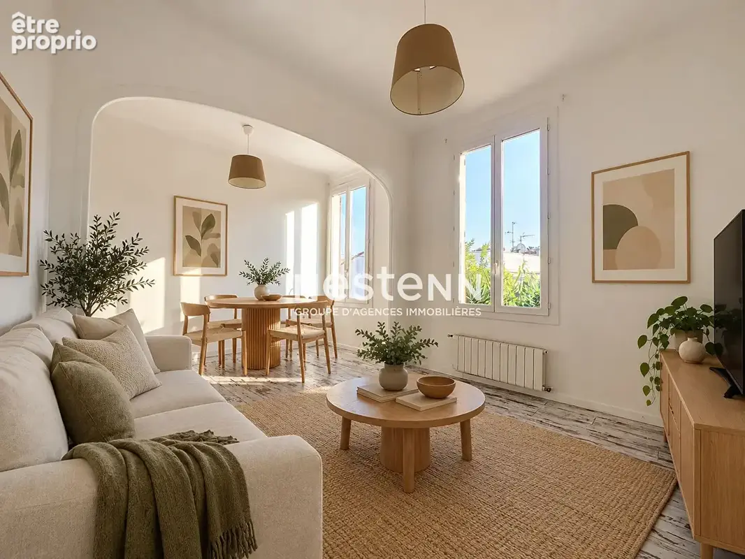 Golfe-Juan - 3P - 63m² - Proche mer - Pas de charges - Cave - Sud-Ouest - photo 4