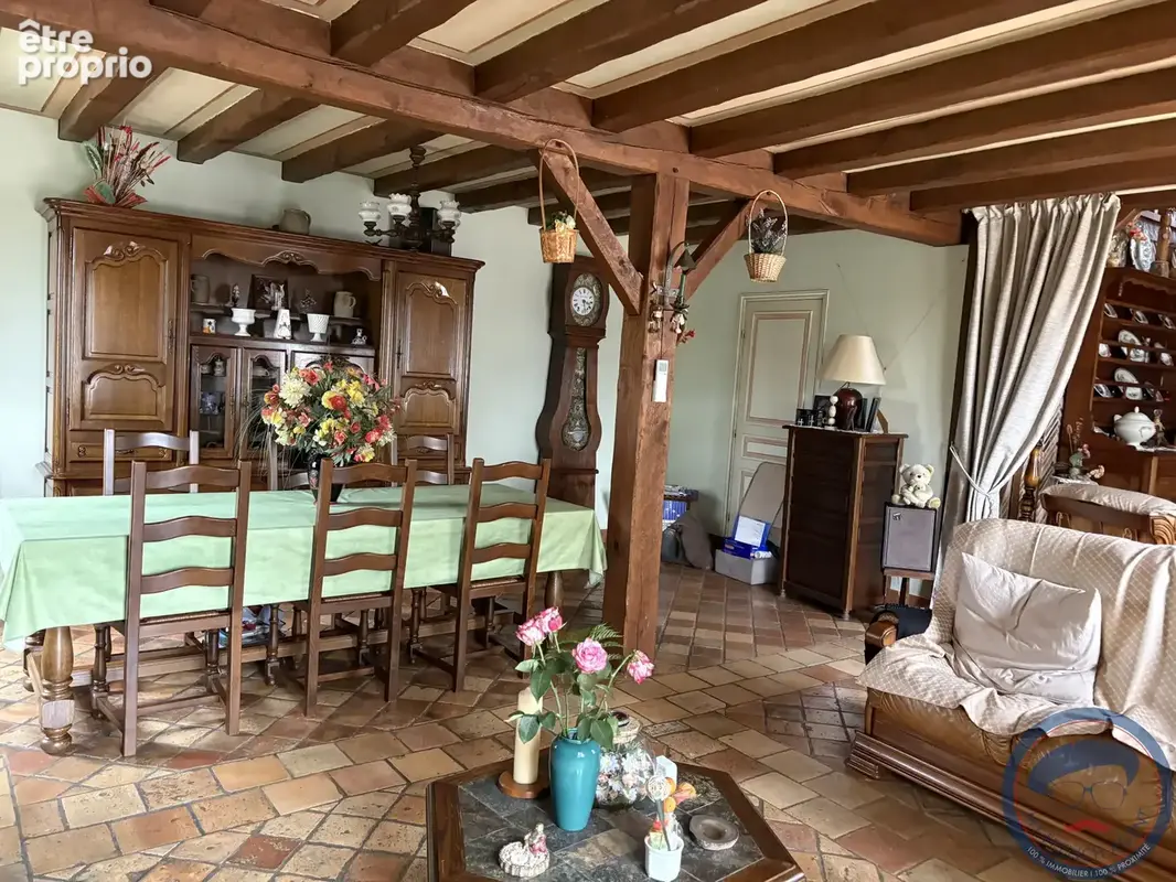 Monnaie   maison de charme de 133 m2, 4 chambres, garage double et terrain de 1 300 m2 - photo 3