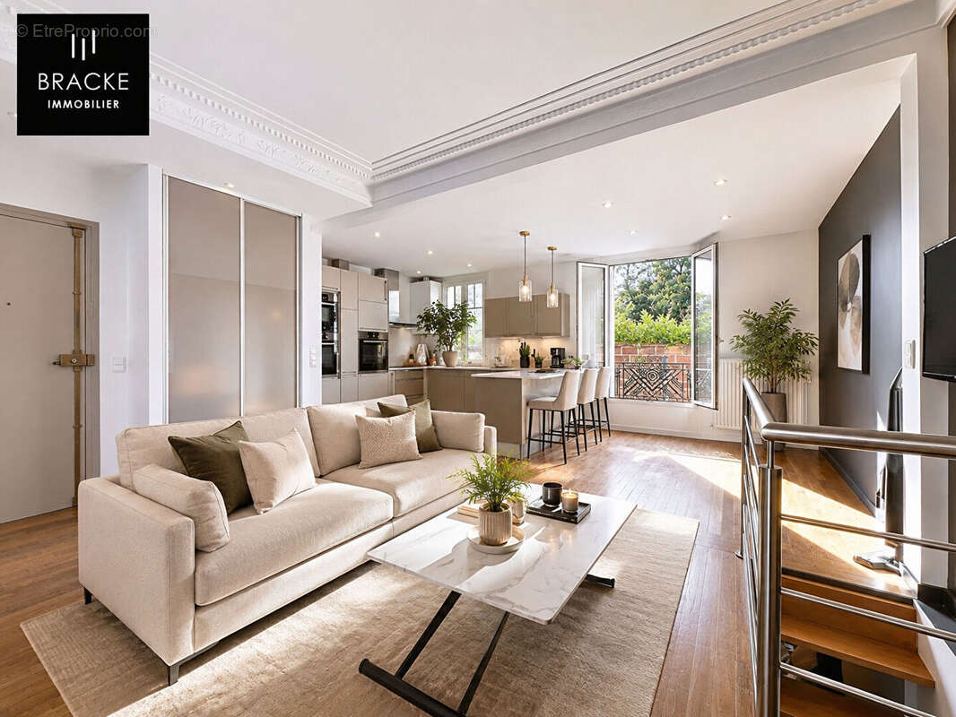 Courbevoie gare  - 2 pieces  55 m² - jardin en jouissance exclusive - photo 5