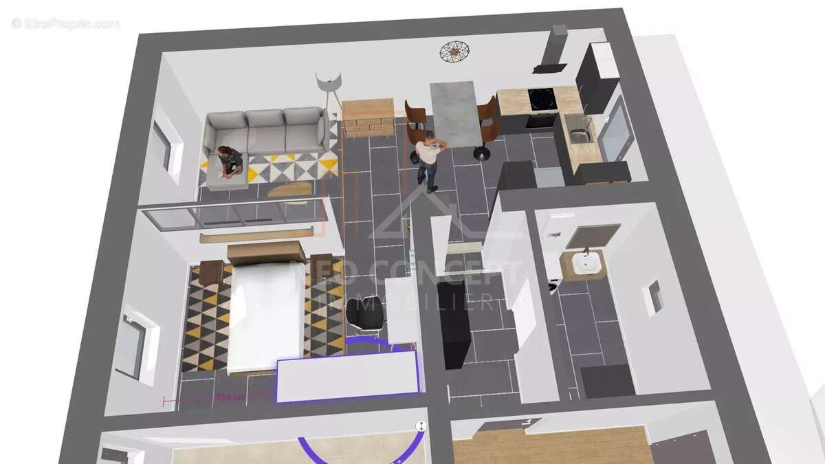 Appartement à NIEDERMODERN