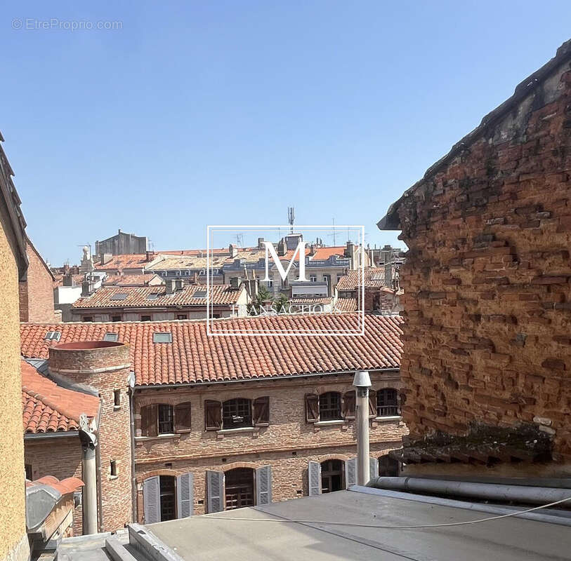 Vue de la chambre - Appartement à TOULOUSE
