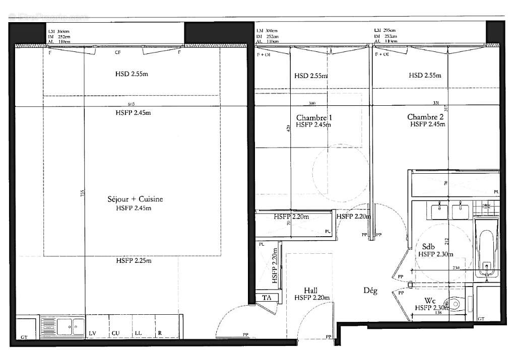 Appartement à MARSEILLE-2E