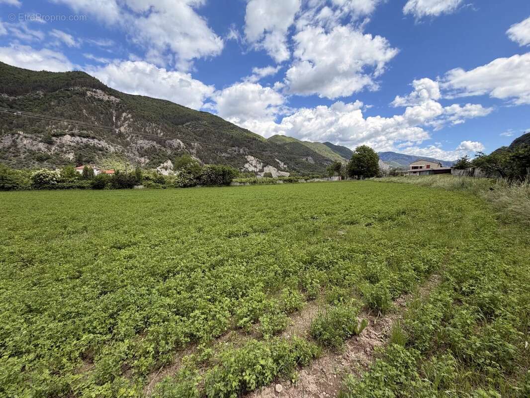 Terrain à ENTREVAUX