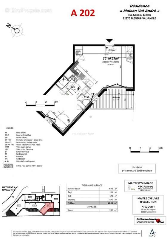 Pléneuf-Val-André  Élégant appartement T2 avec balcon dans un environnement privilégié - photo 6
