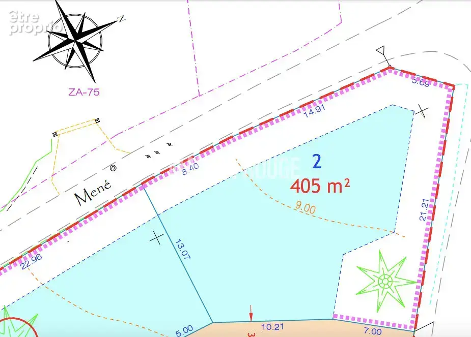 Derniere opportunite terrain saint armel 405 m2 - photo 2