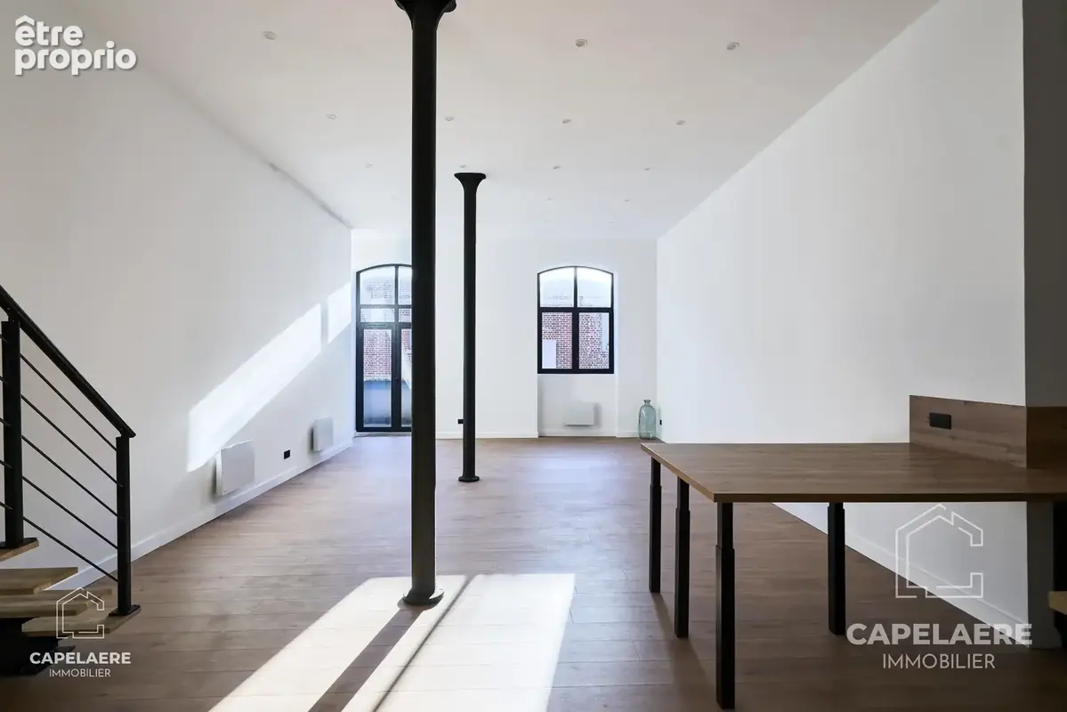 Loft 120 m2, 4 pièces, balcon et stationnement - photo 4