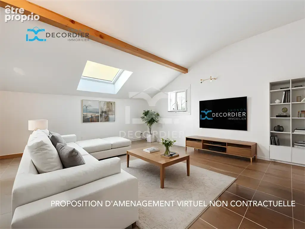 Thonon-les-bains appartement t3 bis 77m² et 91m2 au sol - photo 19
