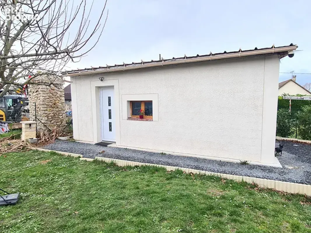 Venables entre Gaillon  et les Andelys  - Maison de 54 m2 récente de plain pied sans travaux  avec dépendance sur 1.225 m2 de te - photo 2