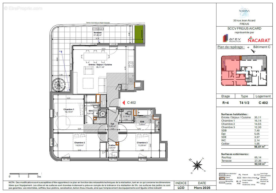 Appartement à FREJUS