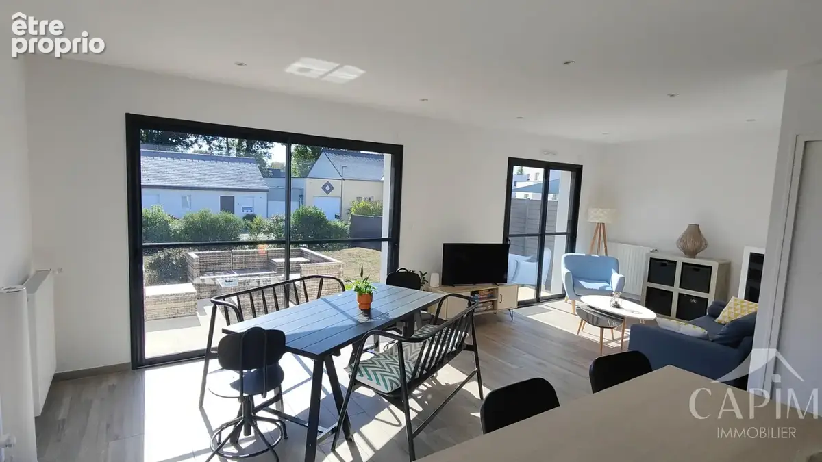 Maison plain pied 2019 Gosne 6 pièce(s) 97 .3m², RT2012, 3ch, 1 bureau, terrain 473m², 3km de l'A84. - photo 3