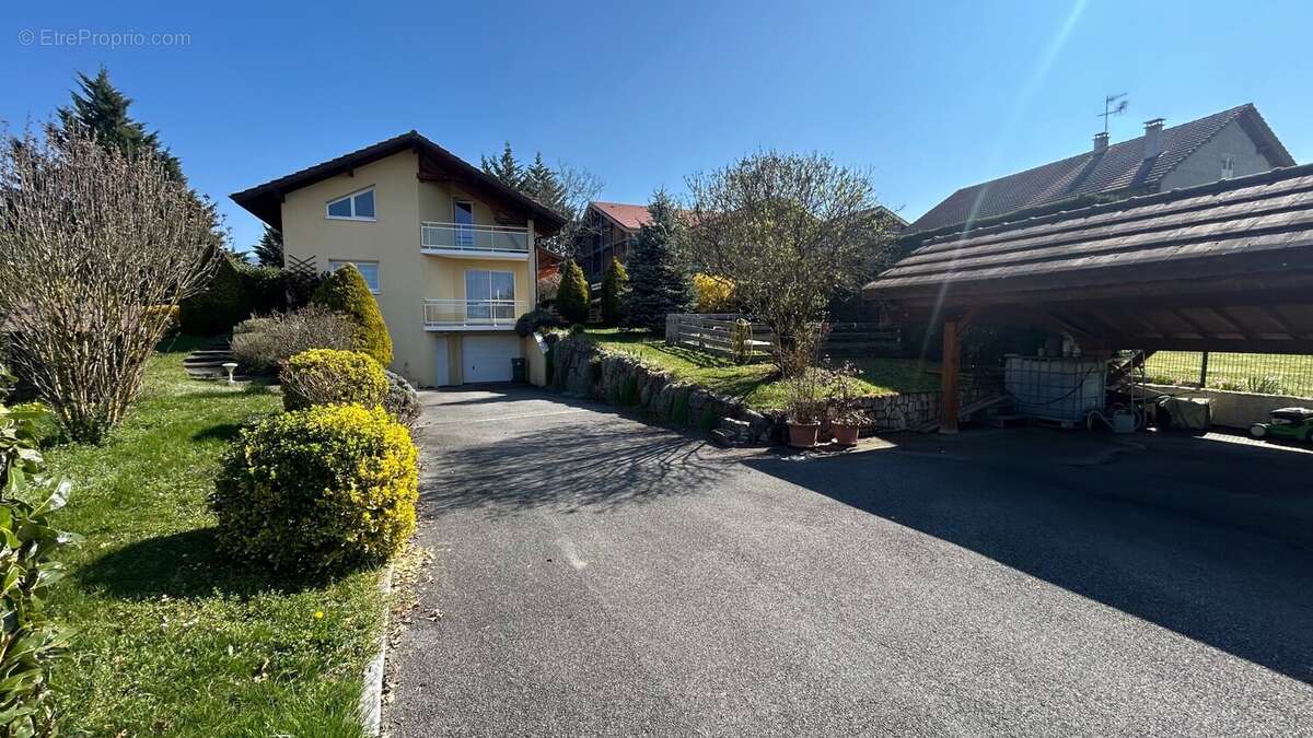 Maison a vendre a Fillinges Cour d'entrée - Maison à FILLINGES