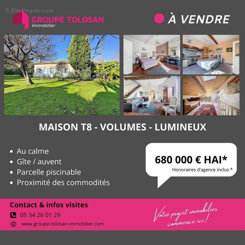 Maison à CASTELMAUROU