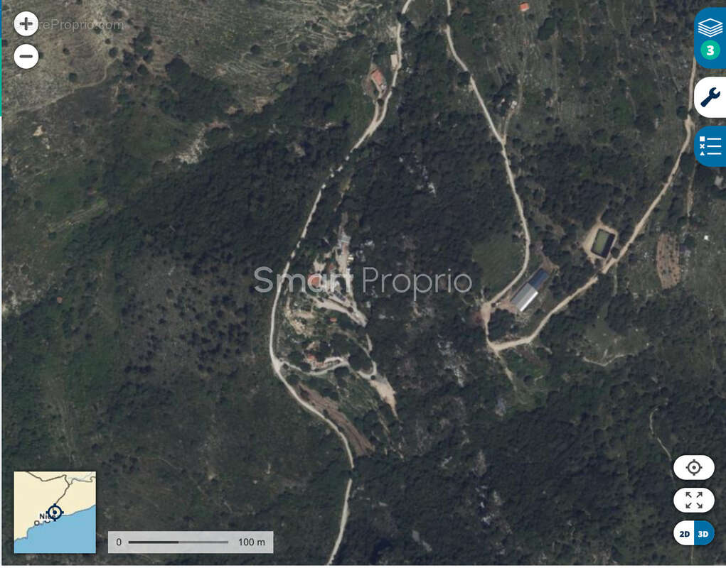 Domaine paradisiaque unique 5 hectars  au calme exceptionnel  - maison autonome 4p - vue dégagée mer - photo 39