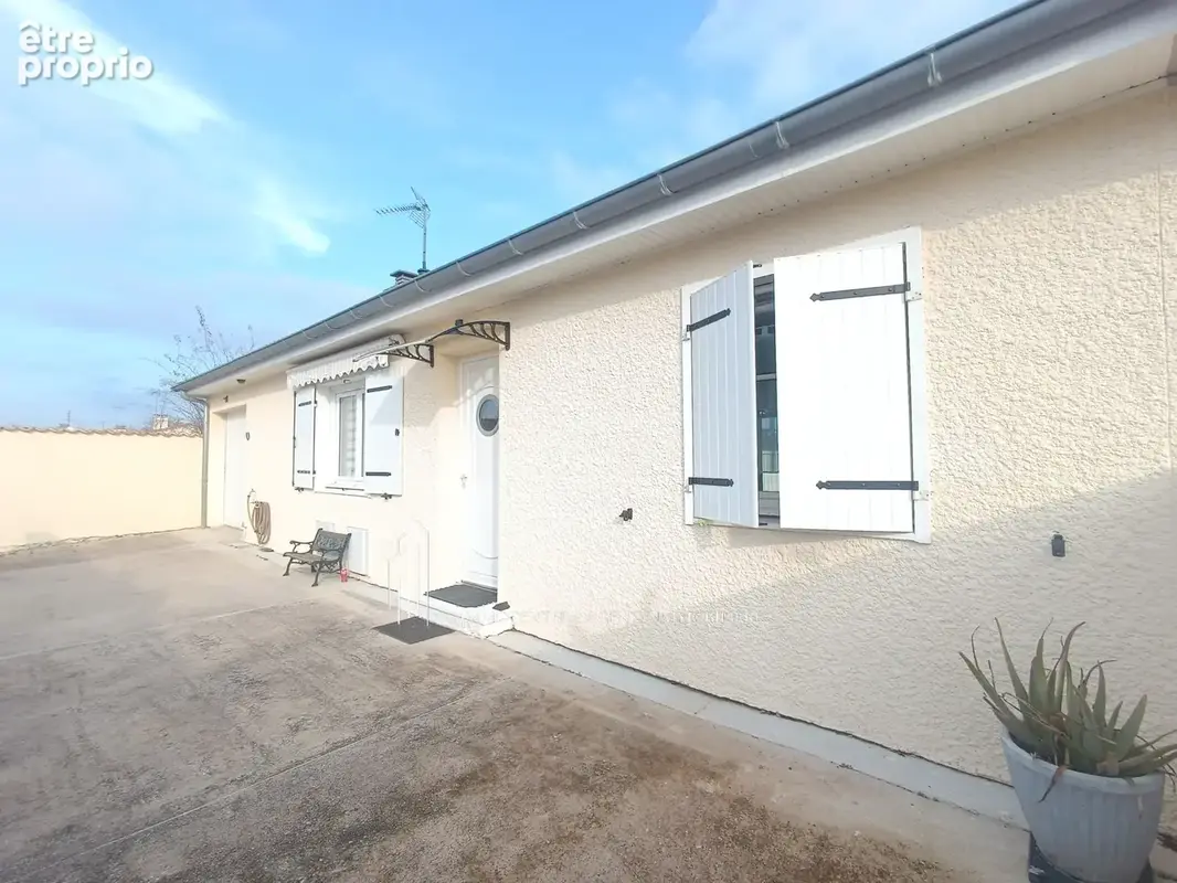 Romans-sur-Isère- Maison de plain pied 4 pièces 80 m2- Terrain 200 m2 - photo 3