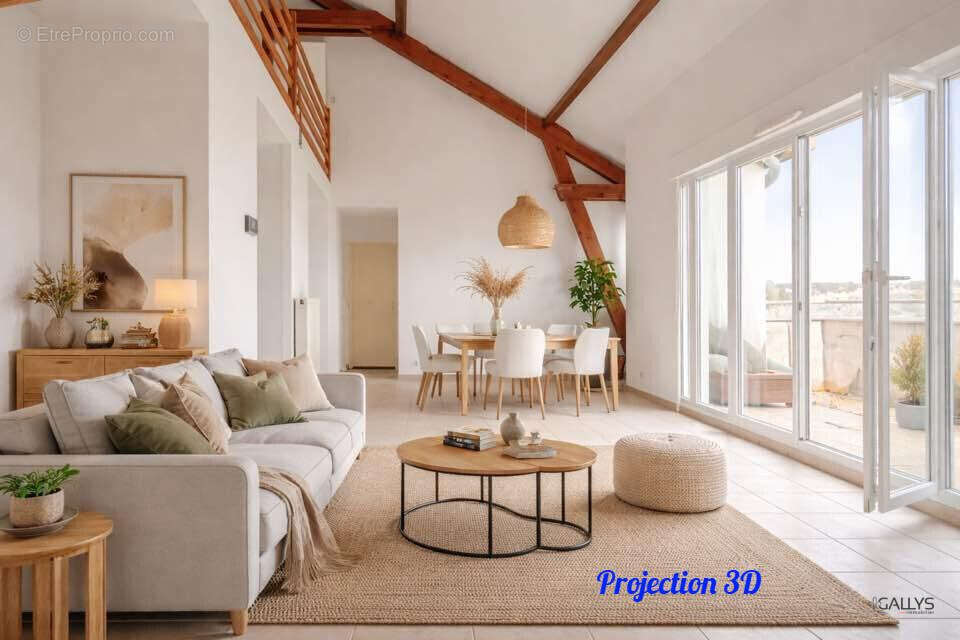 Projection 3D - Appartement à HETTANGE-GRANDE
