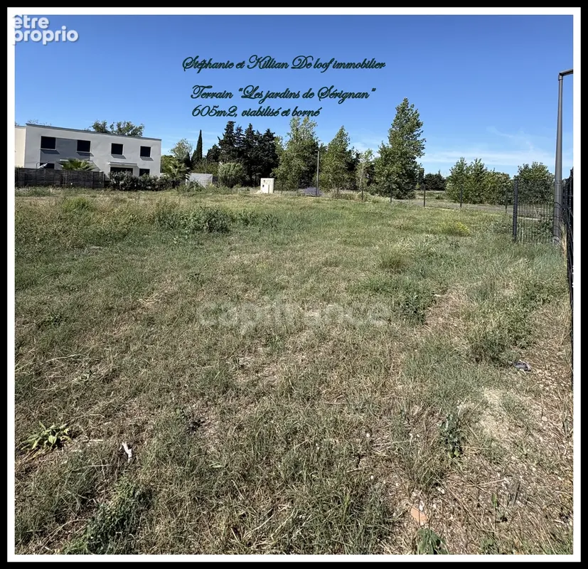 Terrain à vendre  SERIGNAN (34) - photo 3