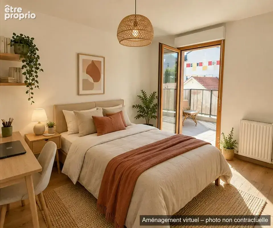 EXCLUSIVITÉ – Appartement T3 avec balcon et terrasse – Vénissieux, proche tramway - photo 3