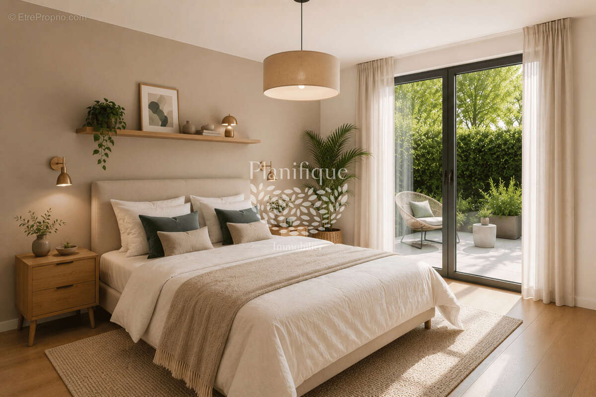 Appartement T4 avec jardin et terrasses au rez-de-chaussée à Ornex - photo 7
