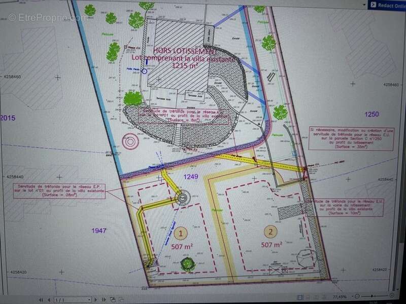 Terrain à LES MARCHES