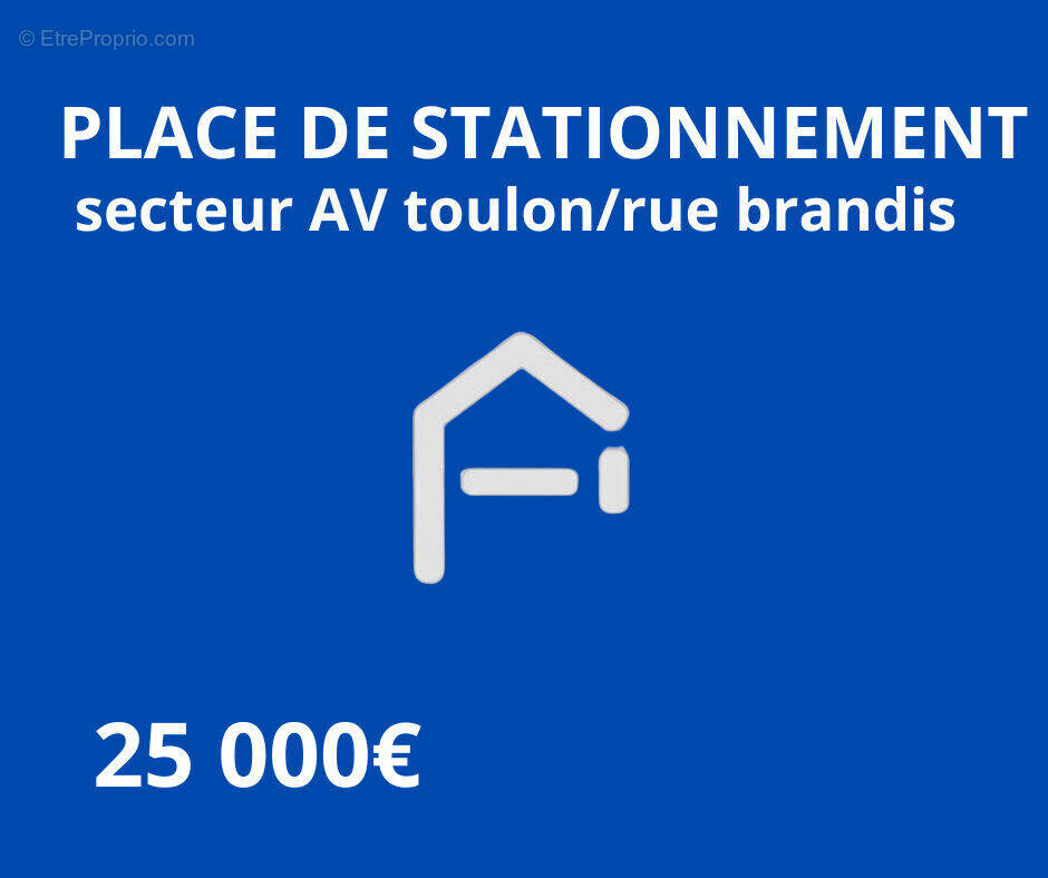 Parking à MARSEILLE-5E