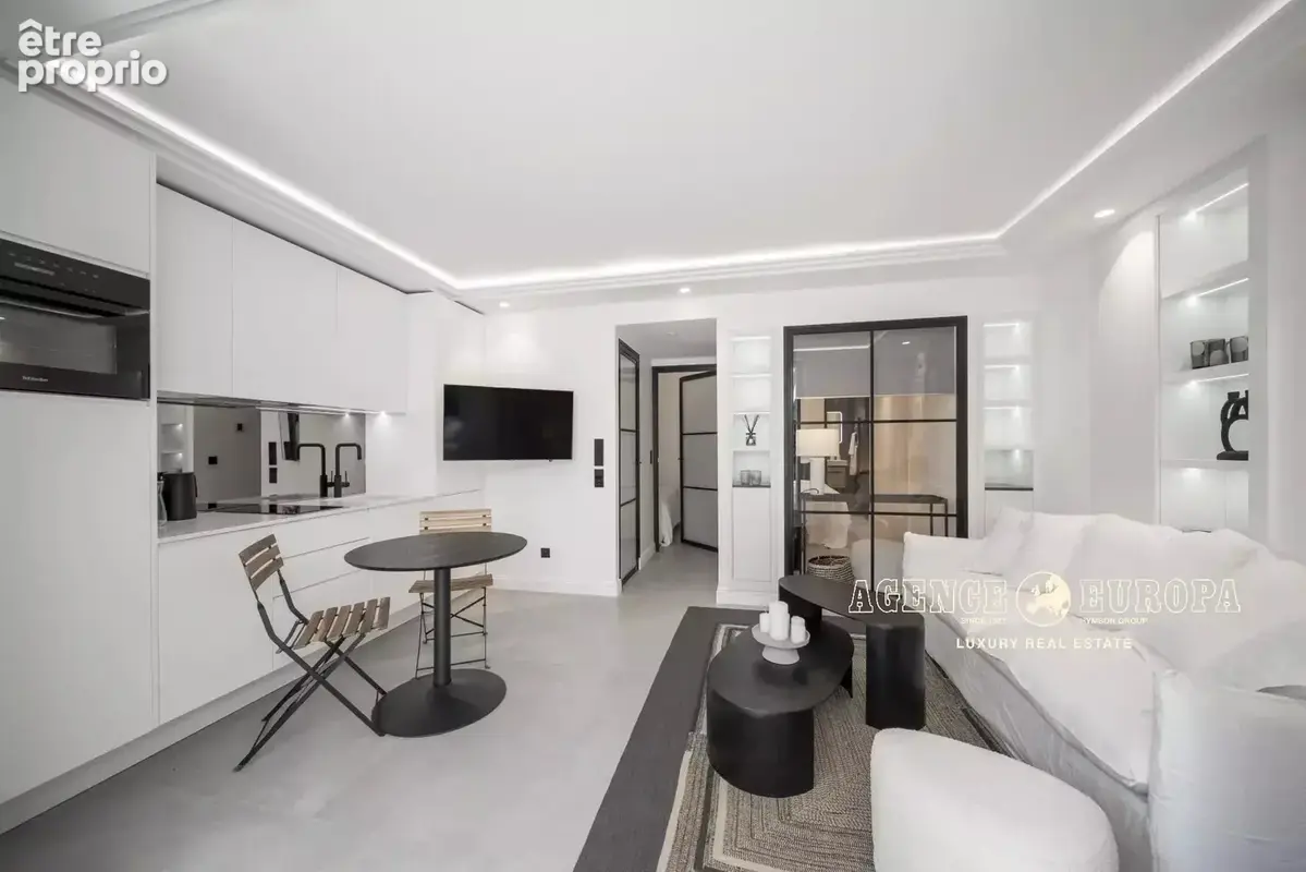 Cannes la croisette - appartement rénové - photo 5