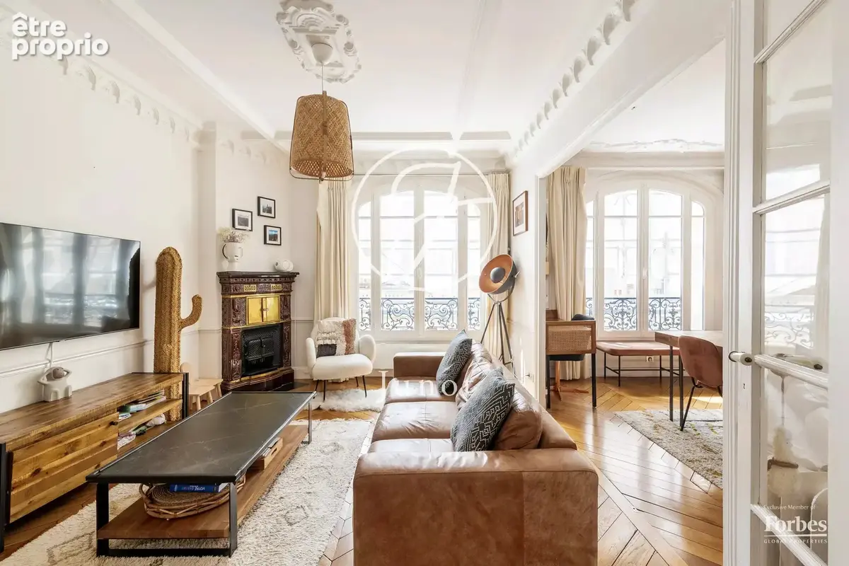 Paris 18e - LAMARCK / DAMREMONT - Appartement - 3/4 pièces - 82,37m² Carrez - 2/3 chambres - photo 4