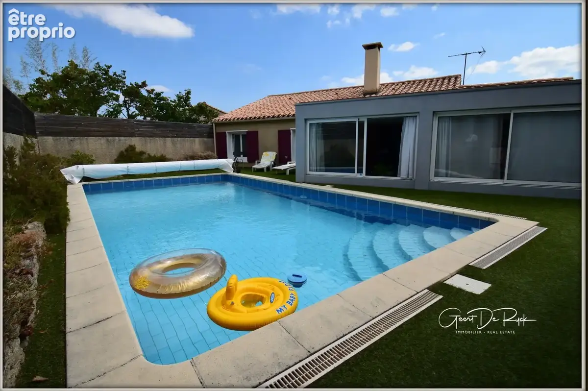 CARCASSONNE proche centre ville. Maison T6 Plain pied sur terrain de 508 m² avec grand garage et piscine - photo 2
