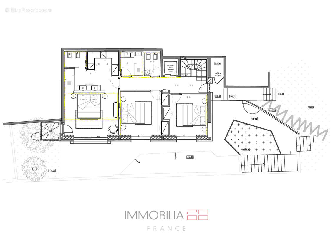 Villa contemporaine rénovée avec vue mer spectaculaire   Secteur Golfe Bleu, à deux pas de Monaco - photo 25