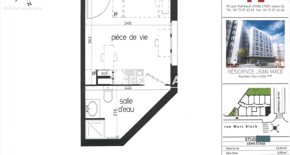 Appartement à LYON-7E