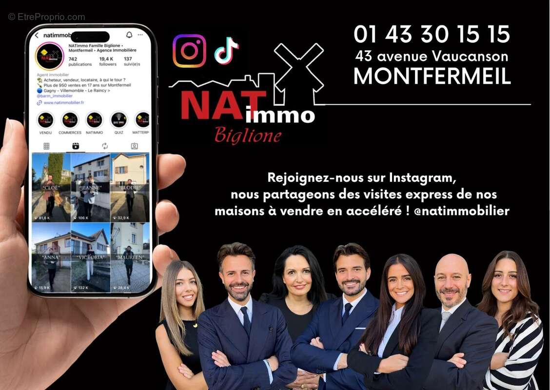 Maison à MONTFERMEIL