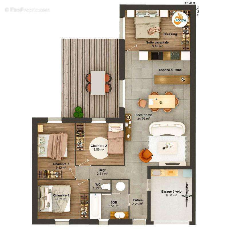 Maison à MOUILLERON-LE-CAPTIF