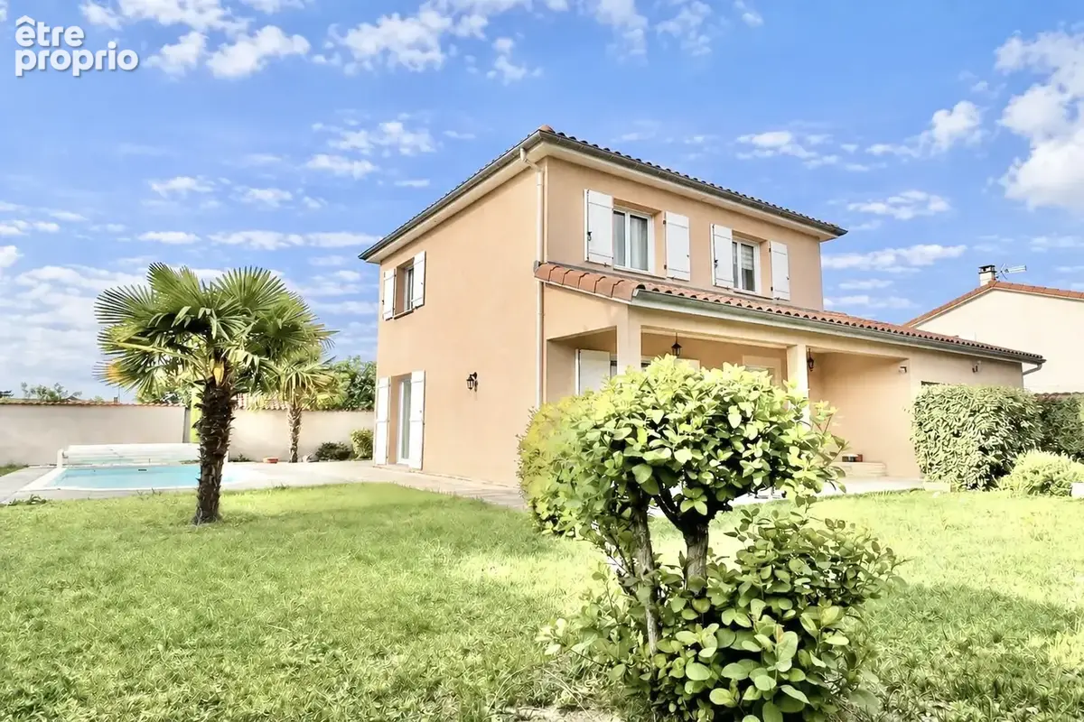Villa familiale contemporaine 4 chambres avec piscine   Secteur prisé de Bouthéon - photo 3